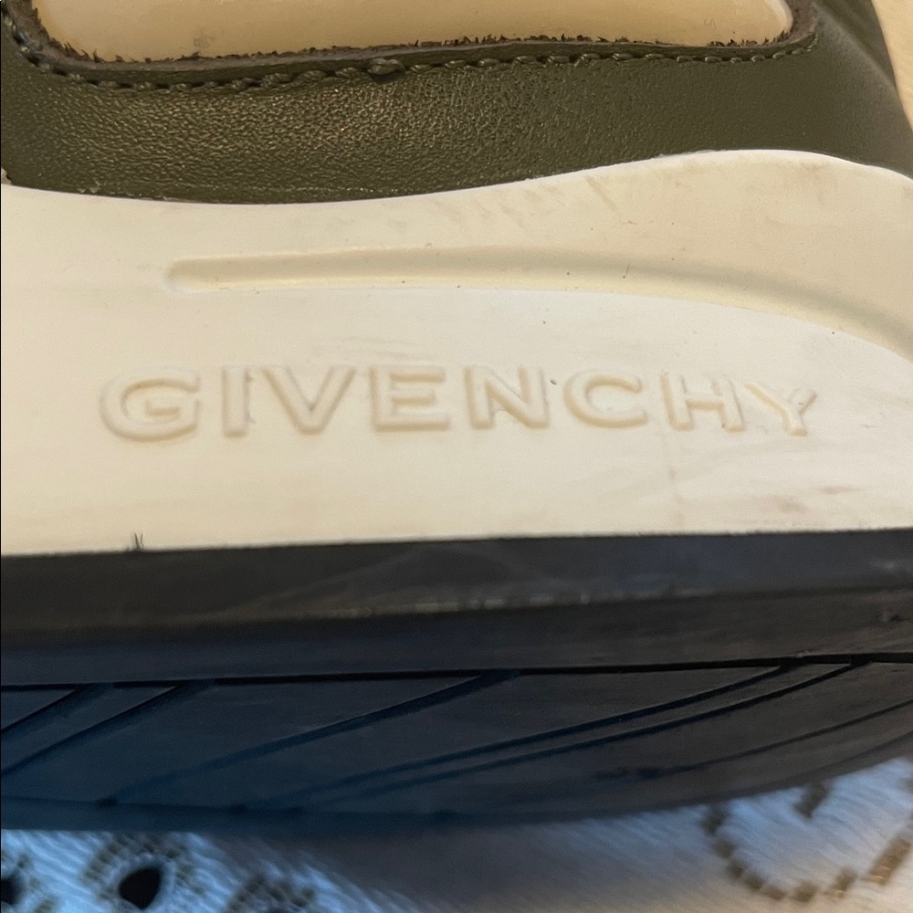 Givenchy Elastique Runner Ecru Black Elastic Slip… - image 12